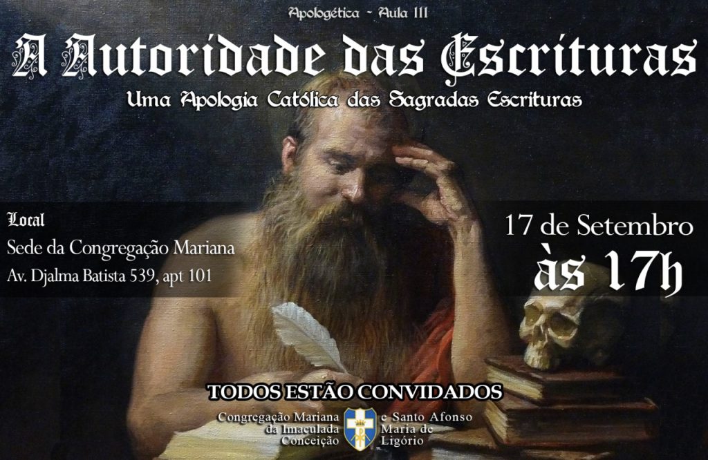 A Autoridade Das Escrituras: Uma Apologia Católica Das Sagradas ...